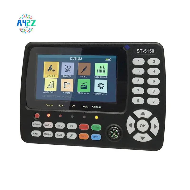 A42Z-For Satlink ST5150 DVB-S2/T2/C COMBO Finder Satellite Signal Finder Meter H.265 MPEG-4 16APSK Satfinder TV Receiver
A42Z-For Satlink ST5150 DVB-S2/T2/C COMBO Finder Satellite Signal Finder Meter H.265 MPEG-4 16APSK Satfinder TV Receiver