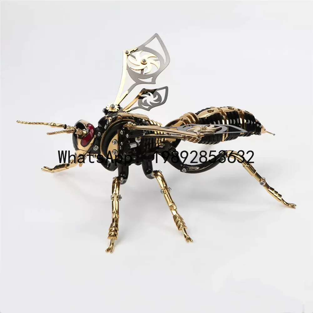 ZZ Mechanical Insect Bumblebee High-Difficulty Metal Assembly Model Creative Handmade DIY Ornament Gift Educational
ZZ Mechanical Insect Bumblebee High-Difficulty Metal Assembly Model Creative Handmade DIY Ornament Gift Educational
