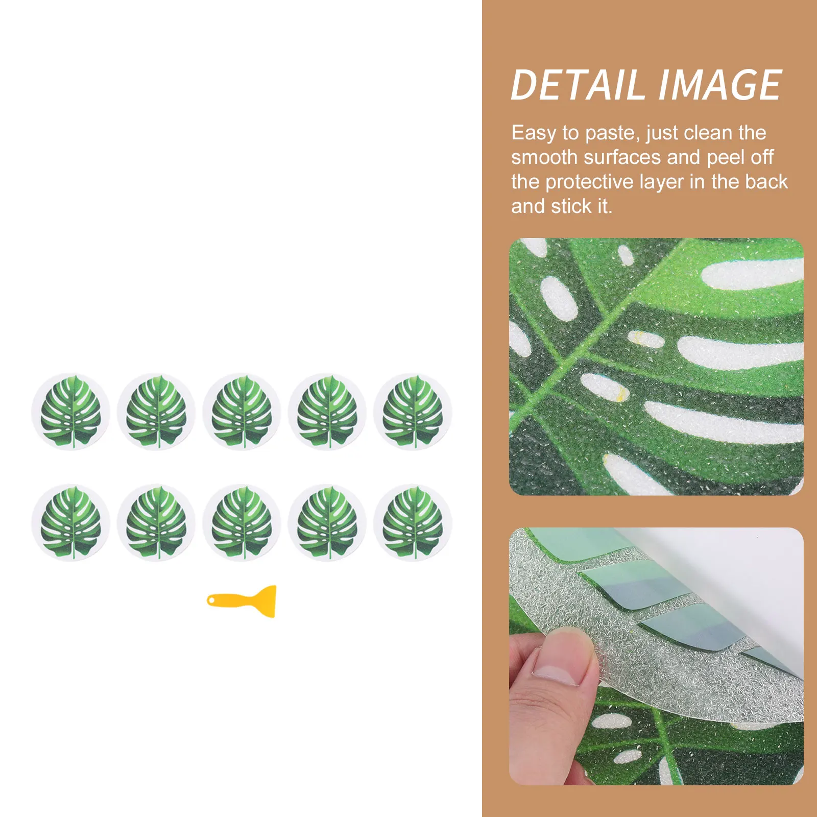 Non Slip Stickers Bathroom Bathtub PEVA Material Anti Safety Leaf Pattern Bathtub Decals Waterproof Shower Kitchen
Non Slip Stickers Bathroom Bathtub PEVA Material Anti Safety Leaf Pattern Bathtub Decals Waterproof Shower Kitchen