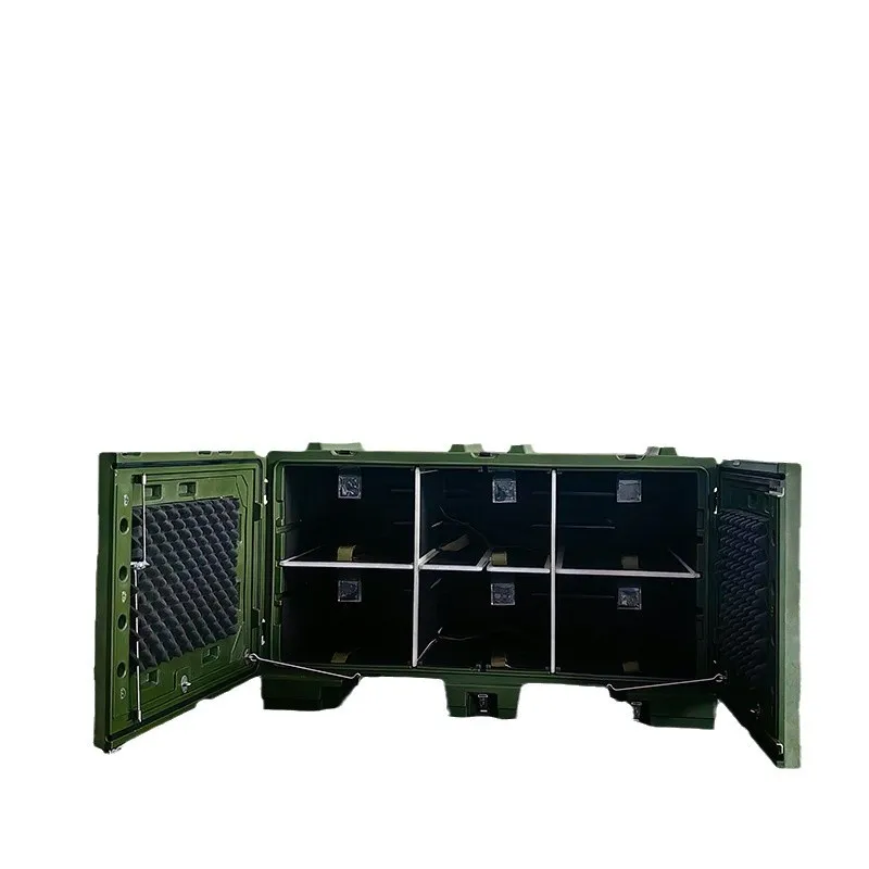 Aviation storage and transportation Double door transportation Rotomolding box Outdoor training materials Storage equipment
Aviation storage and transportation Double door transportation Rotomolding box Outdoor training materials Storage equipment