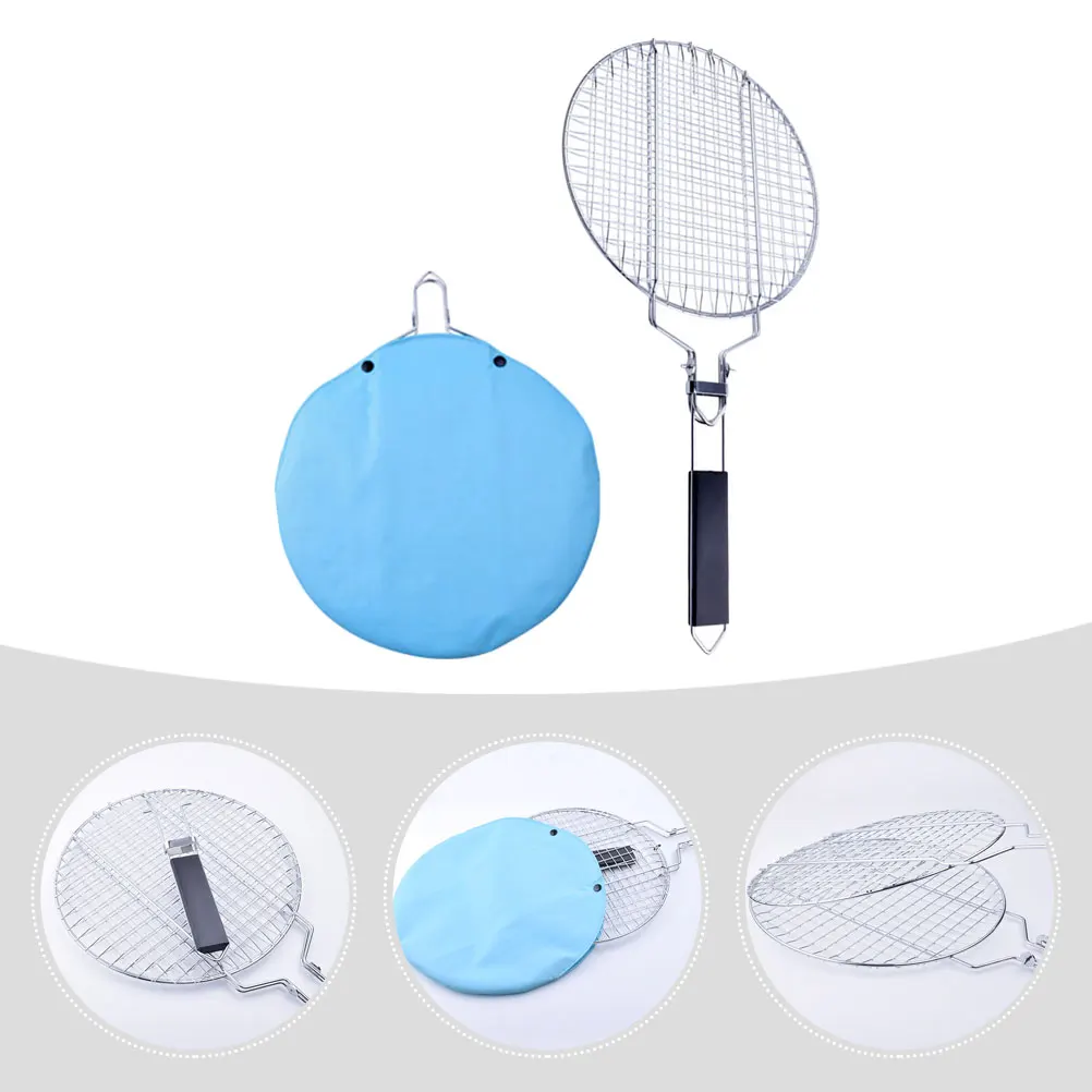 Stainless Steel BBQ Mesh Clip Lightweight Portable Camping Picnic Barbecue Tool Grilled Fish Accessory Storage Bag Included
Stainless Steel BBQ Mesh Clip Lightweight Portable Camping Picnic Barbecue Tool Grilled Fish Accessory Storage Bag Included