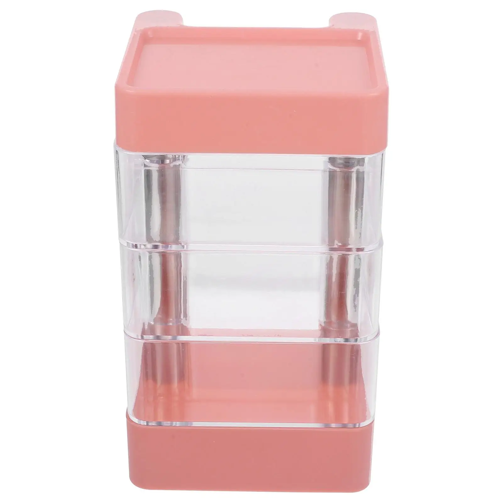Cosmetics Jewelry Storage Box 4 Layers White Transparent Multi Functional ganizer Rotary Earring Necklace Case Tabletop
Cosmetics Jewelry Storage Box 4 Layers White Transparent Multi Functional ganizer Rotary Earring Necklace Case Tabletop