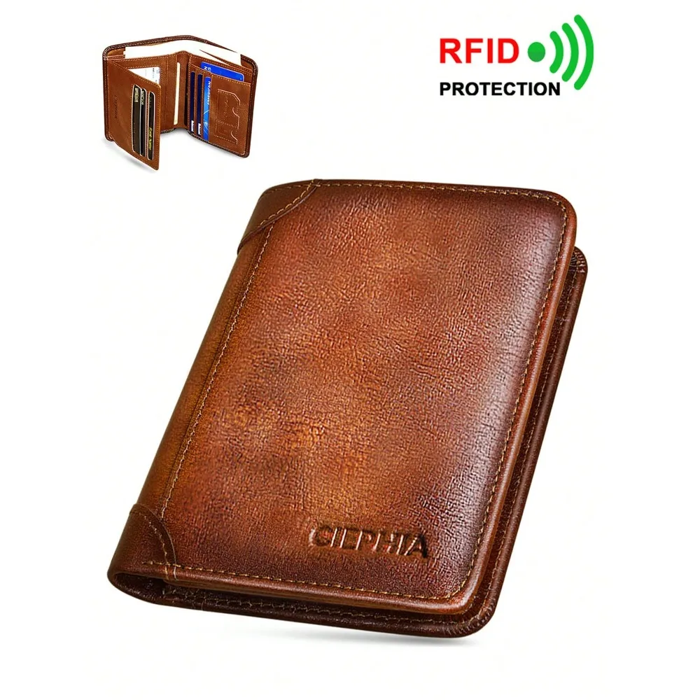 Vintage-Style Men's Tri-Fold Wallet - Genuine Leather Blocking Ultra-Slim Design - Perfect Gift Idea For Men Wallet Purse Wallet Small Wallet Men Wallet Leather Rfid Wallet
Vintage-Style Men's Tri-Fold Wallet - Genuine Leather Blocking Ultra-Slim Design - Perfect Gift Idea For Men Wallet Purse Wallet Small Wallet Men Wallet Leather Rfid Wallet
