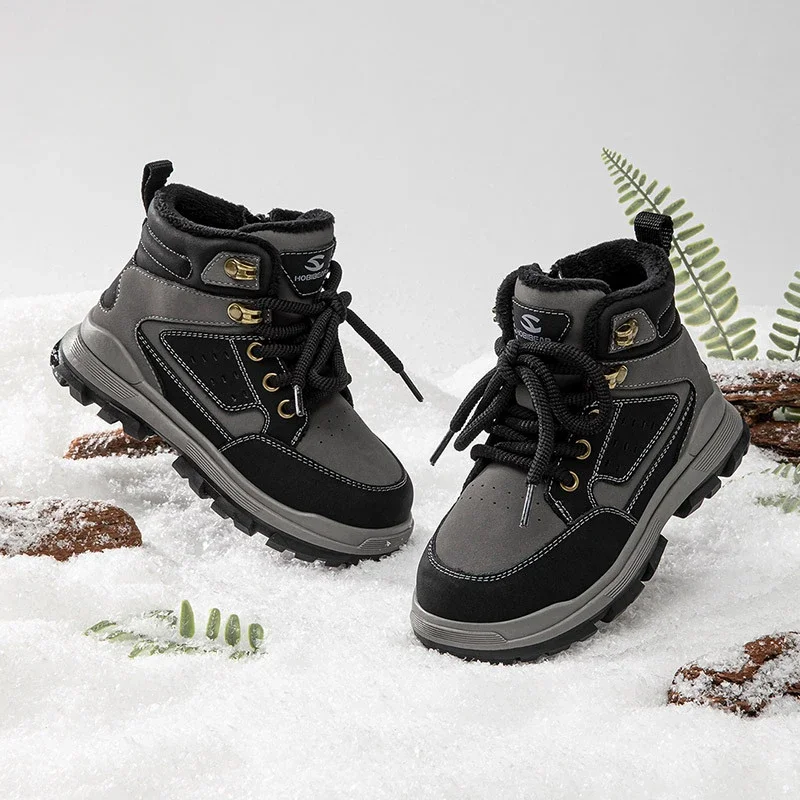 Short Boy Boots Fashion Outdoor Non-slip Plush Sneaker Winter Children Shoes Kids Boy Snow Boots Sports Hiking Cotton Shoes
Short Boy Boots Fashion Outdoor Non-slip Plush Sneaker Winter Children Shoes Kids Boy Snow Boots Sports Hiking Cotton Shoes