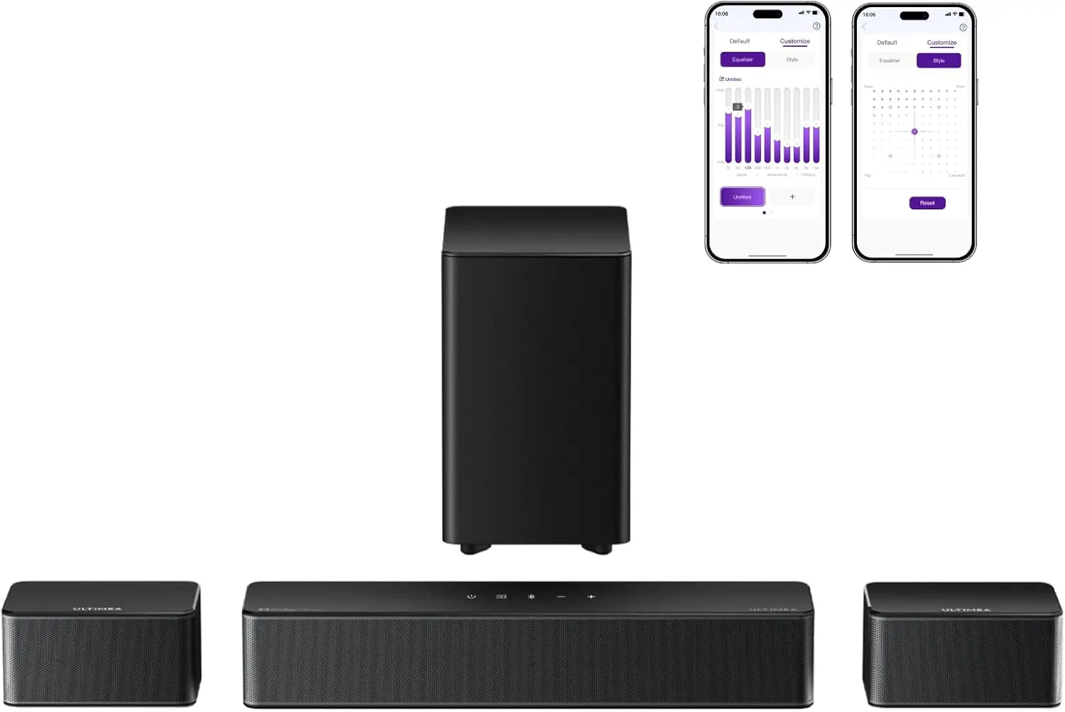 5 1 Sound Bar 410W Dolby Atmos Surround Sound System for TV 3D Sound Bars for Smart TV w Subwoofer Adjustable Surround Bass
5 1 Sound Bar 410W Dolby Atmos Surround Sound System for TV 3D Sound Bars for Smart TV w Subwoofer Adjustable Surround Bass