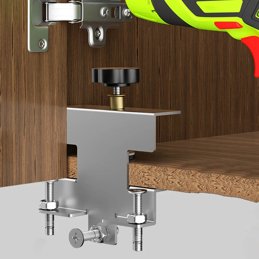 Auxiliary Fixture Cabinet Door Installation Aid Home Improvement Fixed Height Metal Material No Need To Drill Holes
Auxiliary Fixture Cabinet Door Installation Aid Home Improvement Fixed Height Metal Material No Need To Drill Holes