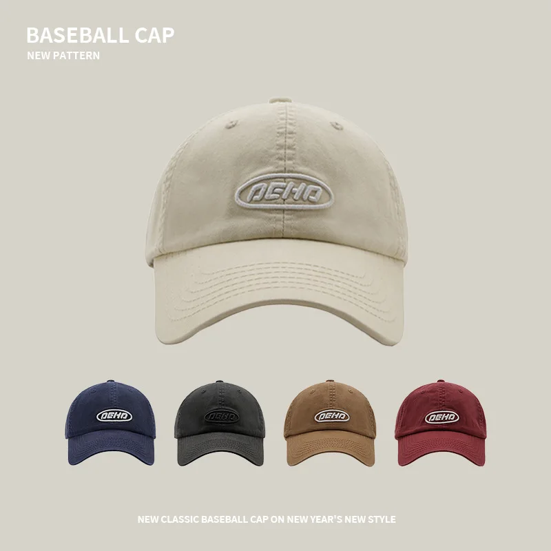 Quality Washed Cotton Women's Baseball Hat Men's Vintage Letter Embroidered Snapback Hat Sunshade Hat Hip Hop Dad Hat Casual Hat
Quality Washed Cotton Women's Baseball Hat Men's Vintage Letter Embroidered Snapback Hat Sunshade Hat Hip Hop Dad Hat Casual Hat