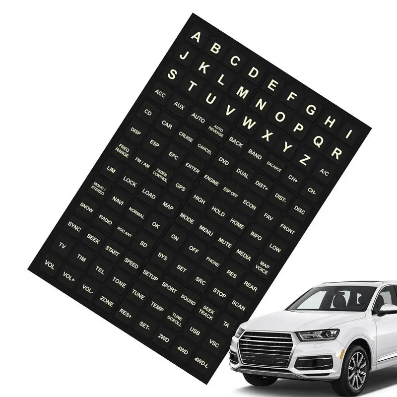 Car Center Console Button Luminous Sticker Waterproof Glow-in-the-Dark Automobile Stickers Automobile Inner Accessories Circuit
Car Center Console Button Luminous Sticker Waterproof Glow-in-the-Dark Automobile Stickers Automobile Inner Accessories Circuit