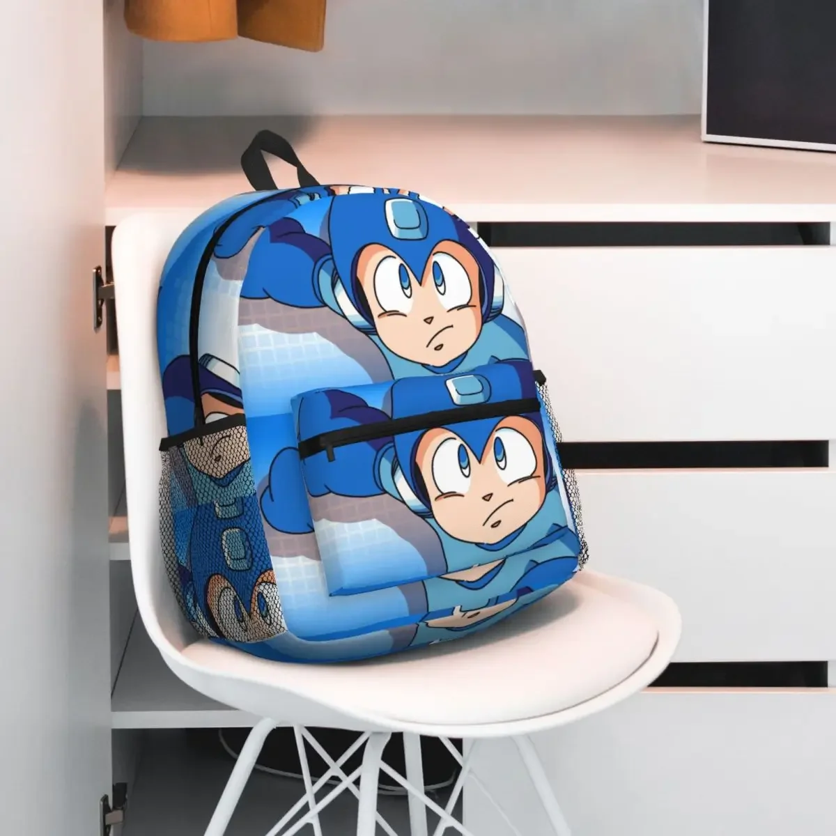 Megaman Video Game Mega Man Student Backpack School Bag Hiking Travel Daypack for Men Women Fashion Bookbag Shoulder Bags
Megaman Video Game Mega Man Student Backpack School Bag Hiking Travel Daypack for Men Women Fashion Bookbag Shoulder Bags