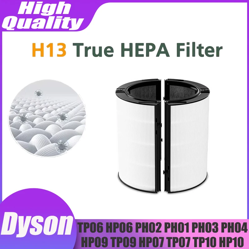 2 In 1 Filter For Dyson TP04 HP04 TP07 TP06 HP06 PH02 PH01 PH03 PH04 HP09 TP09 HP07 Air Purifier H13 True HEPA and Carbon Filter
2 In 1 Filter For Dyson TP04 HP04 TP07 TP06 HP06 PH02 PH01 PH03 PH04 HP09 TP09 HP07 Air Purifier H13 True HEPA and Carbon Filter