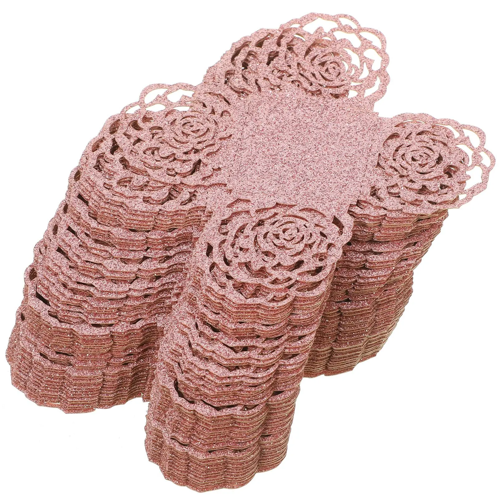 50 Pcs Chocolate Tray Wrapping Paper Decorative Hollow Rose Edge Party Supply Wedding Dessert Table Centerpieces Candy Cups
50 Pcs Chocolate Tray Wrapping Paper Decorative Hollow Rose Edge Party Supply Wedding Dessert Table Centerpieces Candy Cups