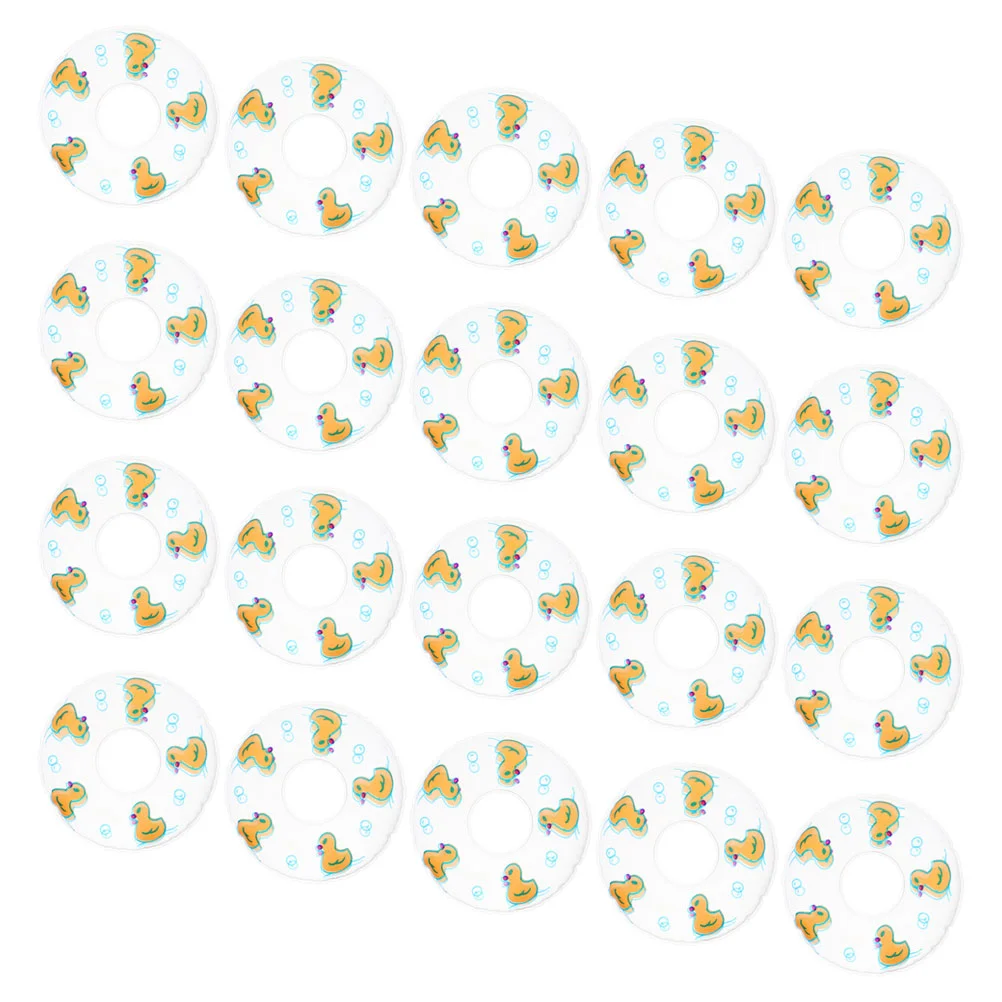 20 Pcs Duckling Swimming Ring Inflatable Dolls Mini House Decoration Photo Props Child
20 Pcs Duckling Swimming Ring Inflatable Dolls Mini House Decoration Photo Props Child