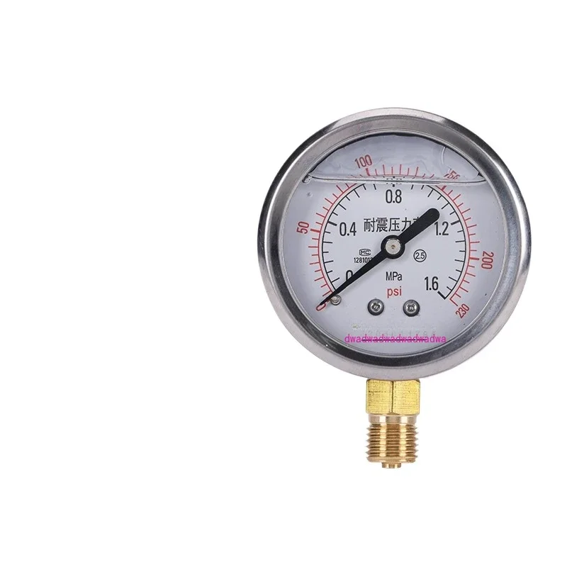 Seismic pressure YN60 pressure gauge High temperature diaphragm stainless steel oil Hydraulic
Seismic pressure YN60 pressure gauge High temperature diaphragm stainless steel oil Hydraulic