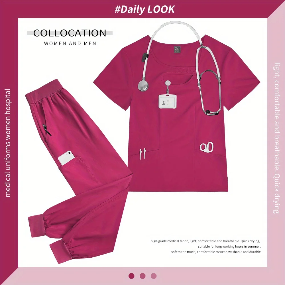 Доктор Медсестра Скрабы Униформа Мужчины Женщины
Доктор Медсестра Скрабы Униформа Мужчины Женщины