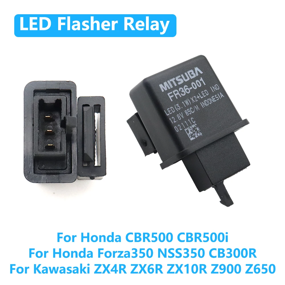 LED Flasher Relay For Kawasaki ZX4R ZX6R ZX10R ZX 4R 6R 10R Z900 Z650 Z 900 650 Motorcycle Turn Signal Bulb Hyper Flash Switch
LED Flasher Relay For Kawasaki ZX4R ZX6R ZX10R ZX 4R 6R 10R Z900 Z650 Z 900 650 Motorcycle Turn Signal Bulb Hyper Flash Switch