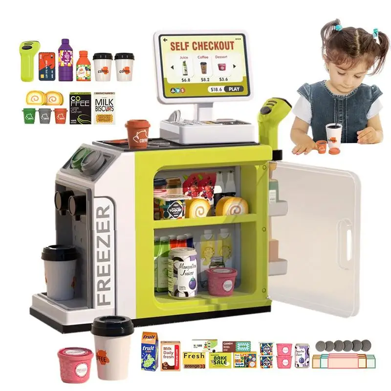 Cash Register Playset With Sound Pretend Play Store Cashier Best Gifts Simulated Cash Register For Kids Child
Cash Register Playset With Sound Pretend Play Store Cashier Best Gifts Simulated Cash Register For Kids Child