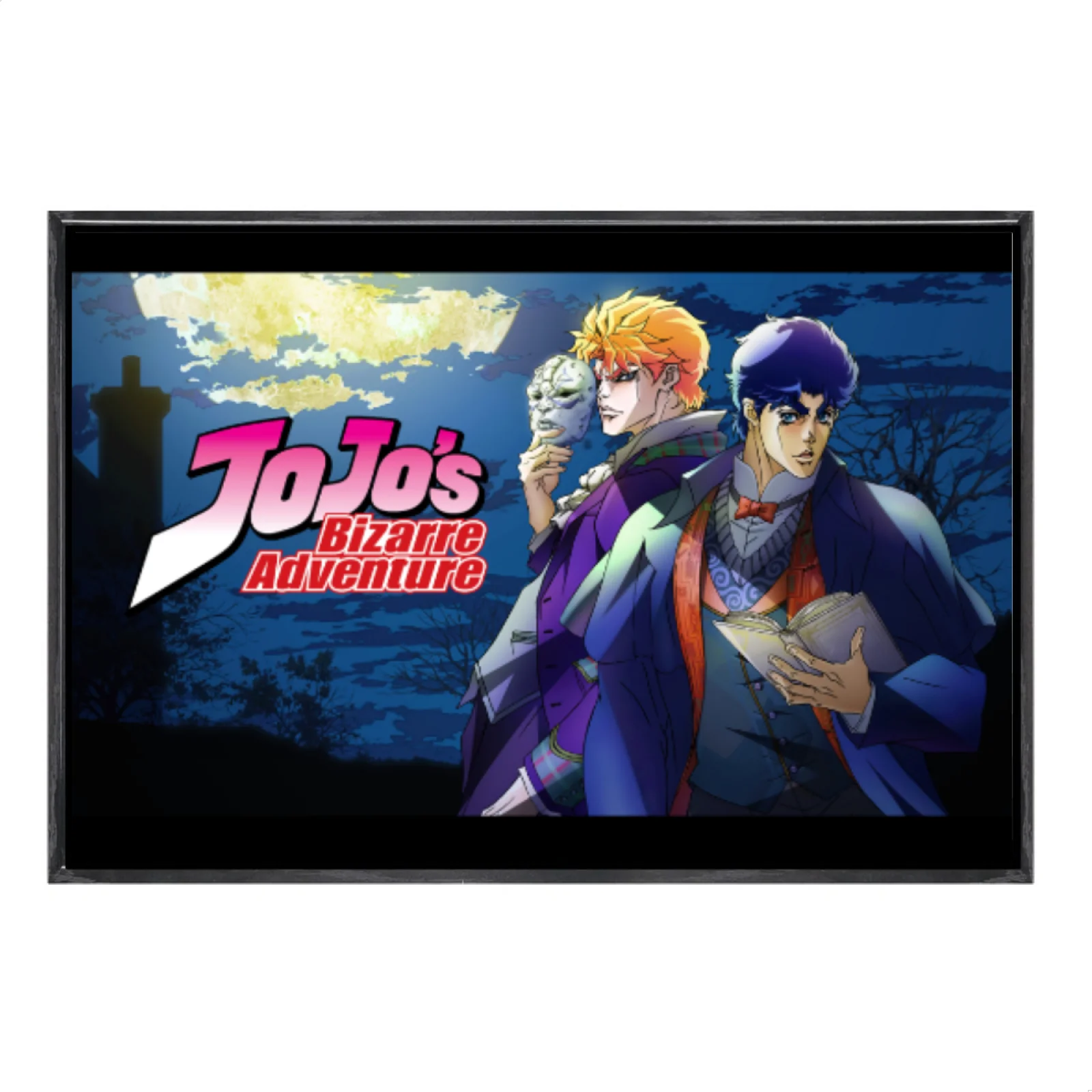 Японская манга «Невероятные приключения Джоджо», многоразмерный холст, постер в двойной рамке, настенное искусство, домашний декор, домашний декор
Японская манга «Невероятные приключения Джоджо», многоразмерный холст, постер в двойной рамке, настенное искусство, домашний декор, домашний декор