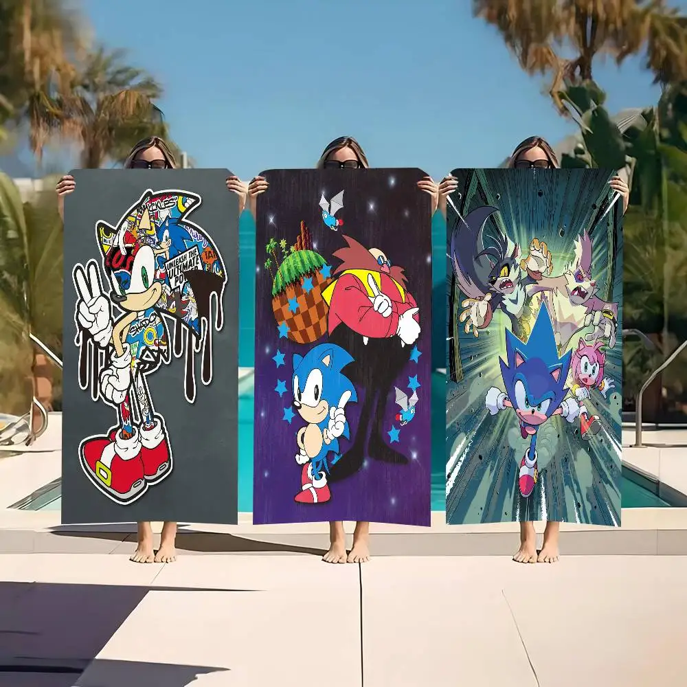 Sonic Let's Roll Odyssey Towel Stitch Beach Towel Perfect for Summer Suitable for towels and bath towels
Sonic Let's Roll Odyssey Towel Stitch Beach Towel Perfect for Summer Suitable for towels and bath towels