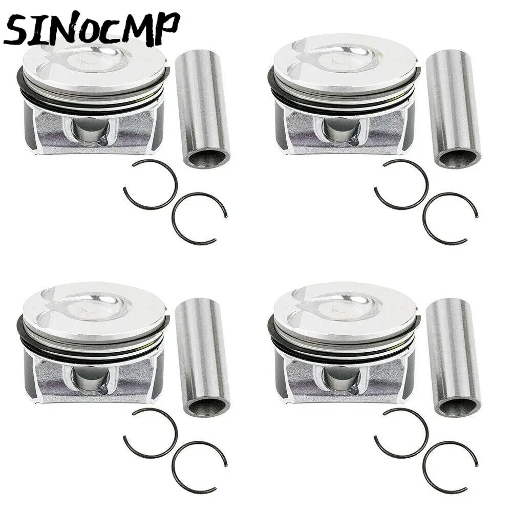 4 Pcs Piston & Ring 11257566019 For MINI R55-R61 N14 TURBO Cooper Countryman 2006-2016 Engines & Components Pistons Parts
4 Pcs Piston & Ring 11257566019 For MINI R55-R61 N14 TURBO Cooper Countryman 2006-2016 Engines & Components Pistons Parts