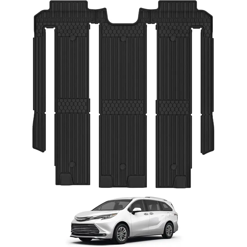 Коврик для Sienna 2021-2026 (только для 7-местных сидений), напольный коврик TPE для всепогодных автомобилей Sienna 2-го и 3-го ряда (N)
Коврик для Sienna 2021-2026 (только для 7-местных сидений), напольный коврик TPE для всепогодных автомобилей Sienna 2-го и 3-го ряда (N)