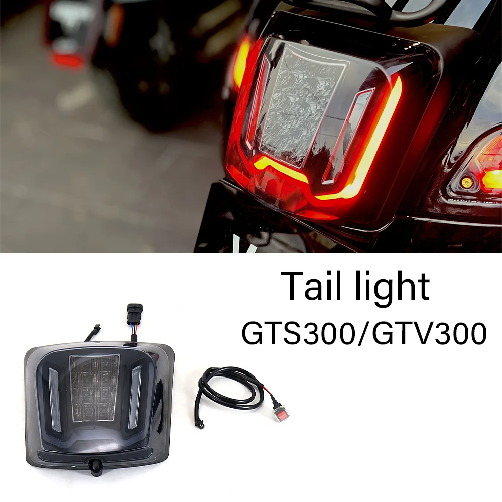 For Vespa GTS300 Sei Giorni Retrofit Parts LED Tail light GTV300 Accessories Rear Lights GTS 300 Motorcycle Rear Lights
For Vespa GTS300 Sei Giorni Retrofit Parts LED Tail light GTV300 Accessories Rear Lights GTS 300 Motorcycle Rear Lights