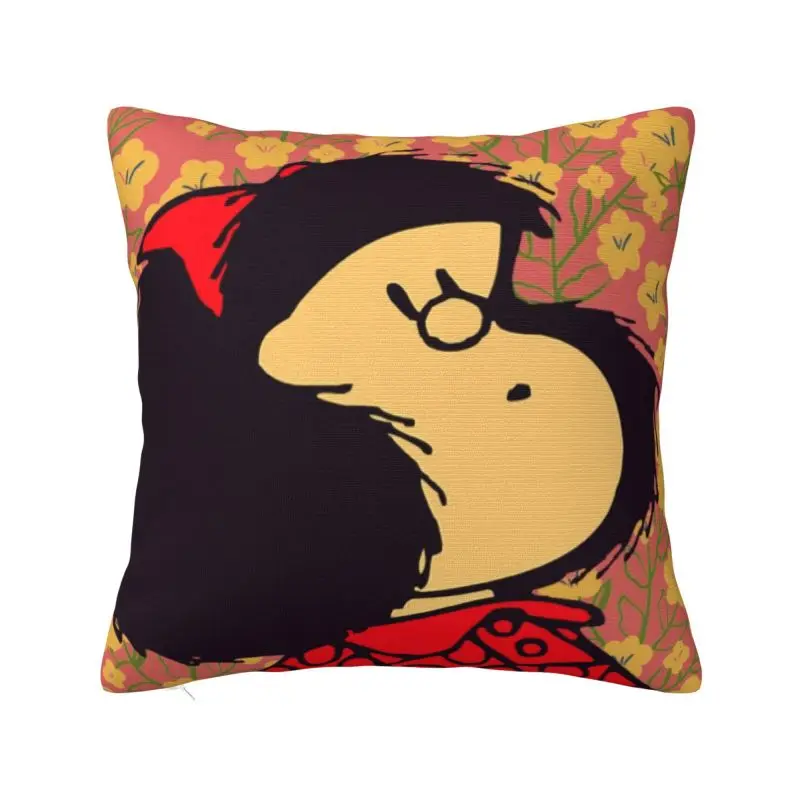 Mafalda And Flowers Cushion Covers Quino Kawaii Cartoon Velvet Nordic Pillow Case Decoration Salon
Mafalda And Flowers Cushion Covers Quino Kawaii Cartoon Velvet Nordic Pillow Case Decoration Salon