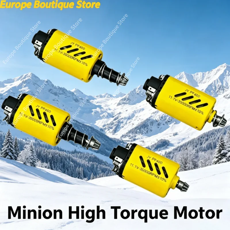 Long And Short Shaft 480 High Speed Motor Little Yellow Style 11.1V 35000RPM Ordinary Magnet For Tactical Parts
Long And Short Shaft 480 High Speed Motor Little Yellow Style 11.1V 35000RPM Ordinary Magnet For Tactical Parts