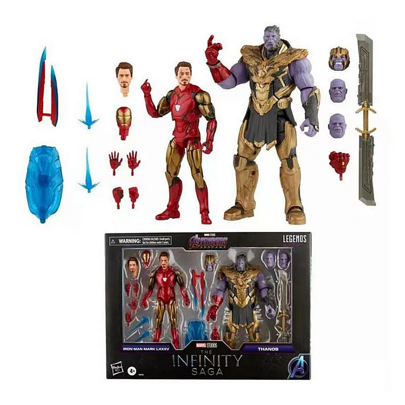 Disney Marvel Legends Series Scale Action Anime Figure 2pieces Toy Iron Man Mark 85 Vs Thanos Infinity Saga Christmas Gifts
Disney Marvel Legends Series Scale Action Anime Figure 2pieces Toy Iron Man Mark 85 Vs Thanos Infinity Saga Christmas Gifts