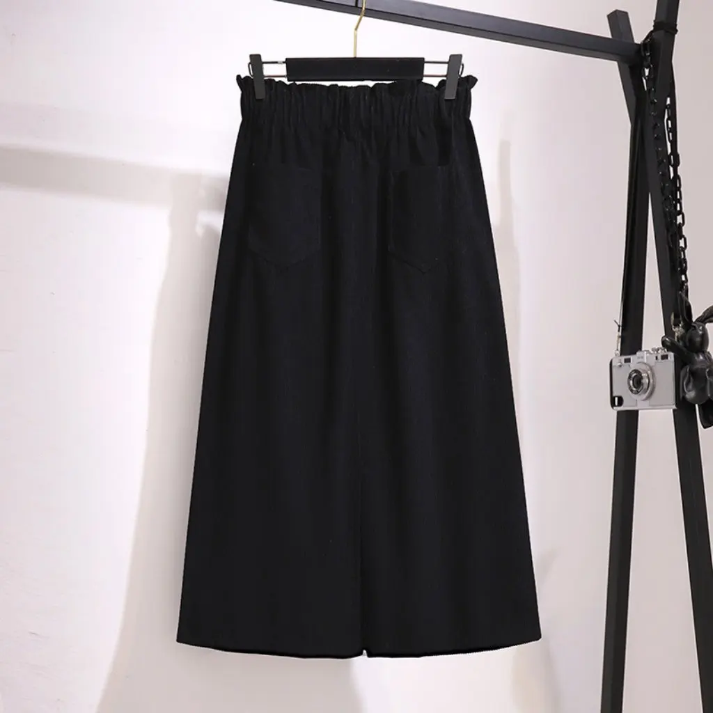 Осенняя вельветовая юбка трапециевидной формы с высокой талией для полных девочек, облегающая оптовая продажа, одношаговая юбка на бедрах для женщин больших размеров
Осенняя вельветовая юбка трапециевидной формы с высокой талией для полных девочек, облегающая оптовая продажа, одношаговая юбка на бедрах для женщин больших размеров