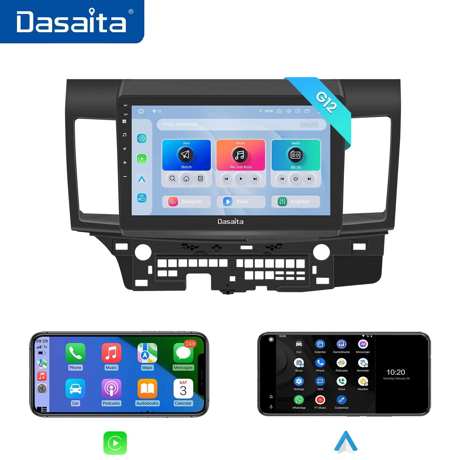 Дасаita для Mitsubishi Lancer/EVO 10, 2009, 2010, 2011, 2012, 2013, 2014, 2015, 2016, 2017, Qualcomm 665 10,2 дюйма, стерео Carplay Radio
Дасаita для Mitsubishi Lancer/EVO 10, 2009, 2010, 2011, 2012, 2013, 2014, 2015, 2016, 2017, Qualcomm 665 10,2 дюйма, стерео Carplay Radio