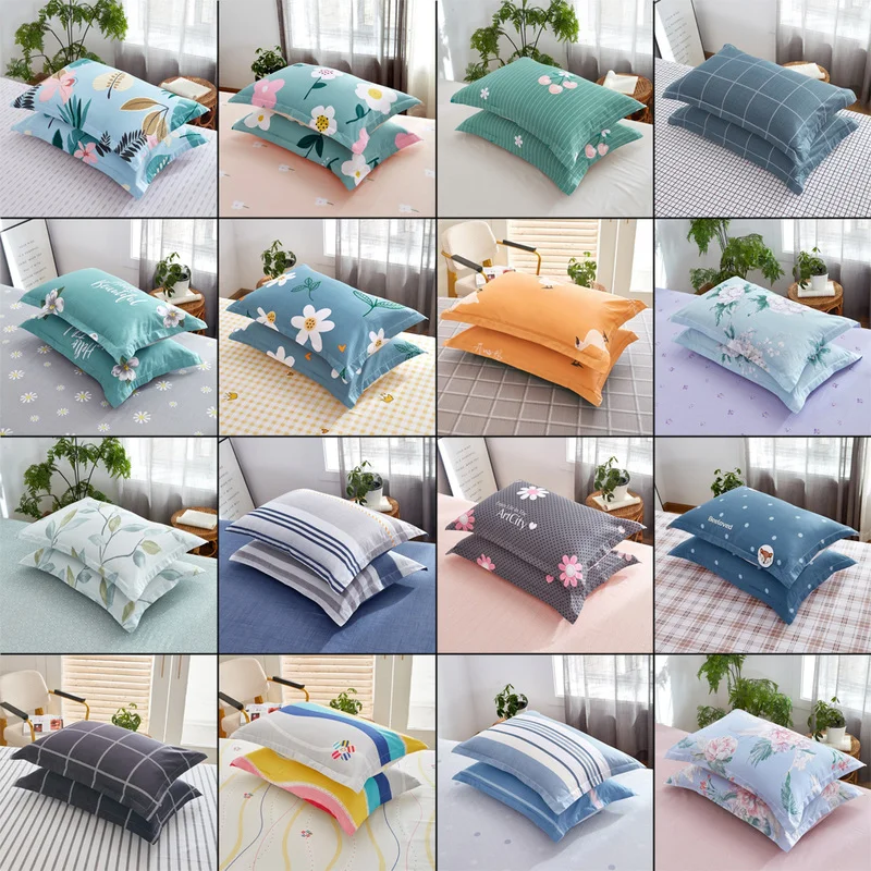 A Pair 48x74cm 100% Cotton Pillowcase Cartoon Plant Plaid Flower Zipper Pillowcase Multiple Styles
A Pair 48x74cm 100% Cotton Pillowcase Cartoon Plant Plaid Flower Zipper Pillowcase Multiple Styles
