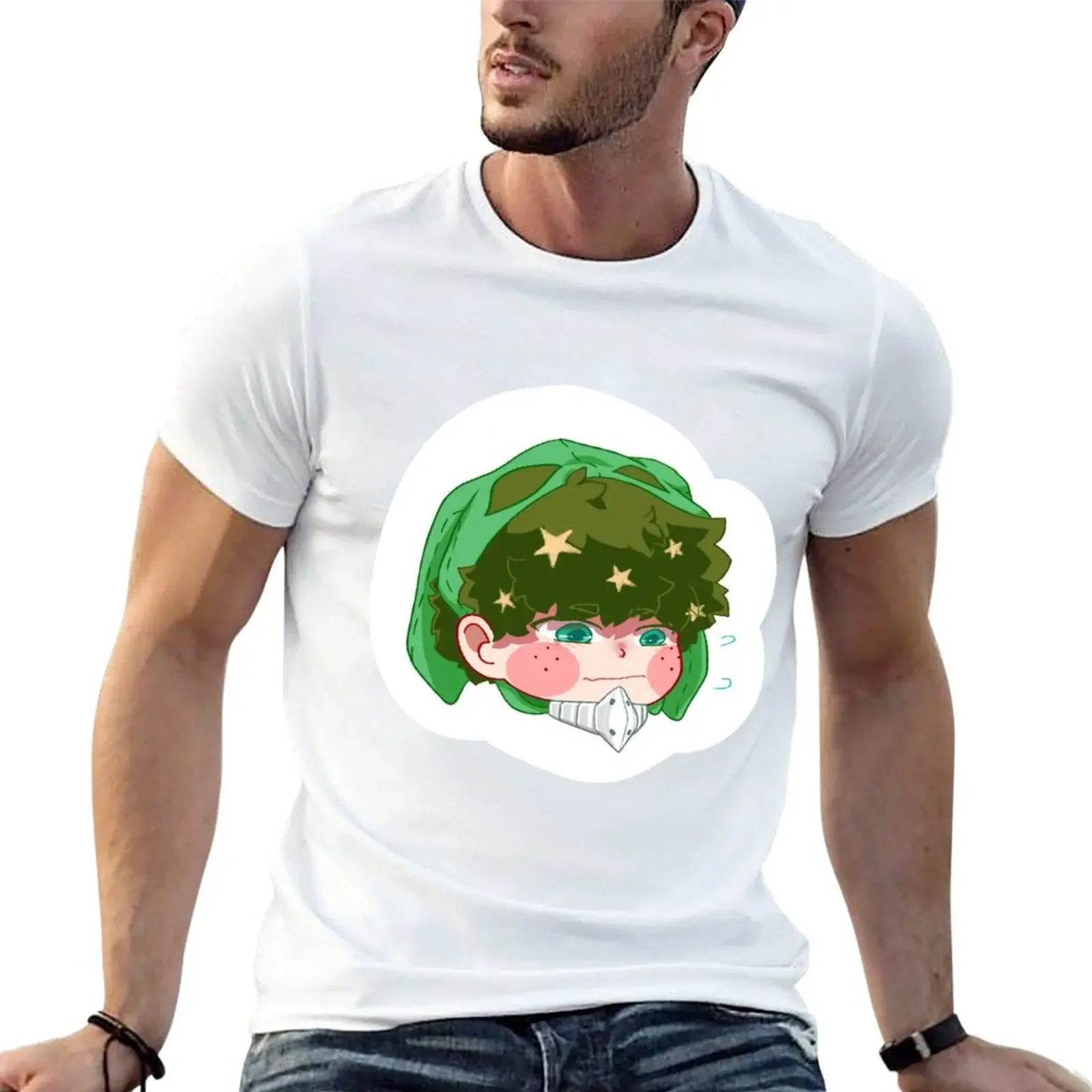New Sad Izuku T-Shirt Anime t-shirt Short sleeve tee mens graphic t-shirts hip hop
New Sad Izuku T-Shirt Anime t-shirt Short sleeve tee mens graphic t-shirts hip hop