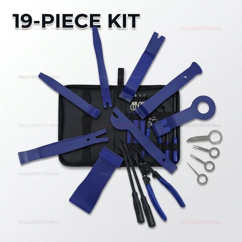19-Piece Car Audio Removal Tool Kit – Dashboard Panel Pry Tools for Stereo & Interior Trim Repair
19-Piece Car Audio Removal Tool Kit – Dashboard Panel Pry Tools for Stereo & Interior Trim Repair