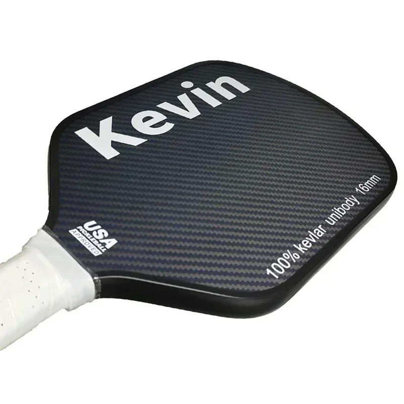 Kevlar Surface Pickleball Paddle Thermoformed Unibody 16MM Kevin Pickleball Racke
Kevlar Surface Pickleball Paddle Thermoformed Unibody 16MM Kevin Pickleball Racke