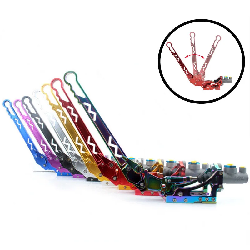 Car modification new universal long handle drift brake curved handbrake Symphony racing drift hydraulic handbrake colorful
Car modification new universal long handle drift brake curved handbrake Symphony racing drift hydraulic handbrake colorful