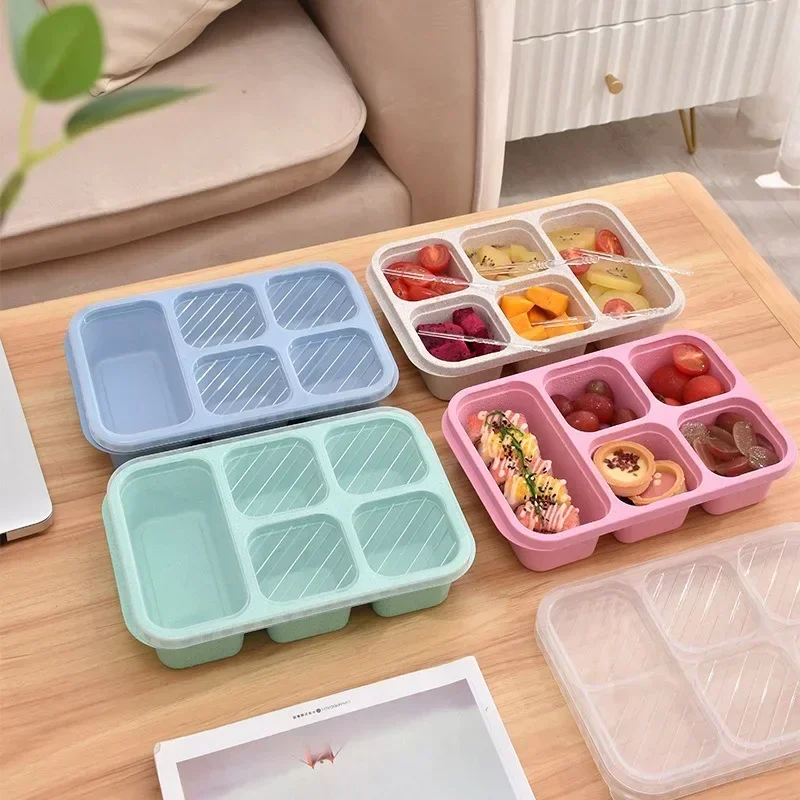 5 Grids Bento Box Portable Food Storage Lunchbox Leak proof Food Container Microwave Oven Dinnerware Students Lunch Bag Kids
5 Grids Bento Box Portable Food Storage Lunchbox Leak proof Food Container Microwave Oven Dinnerware Students Lunch Bag Kids