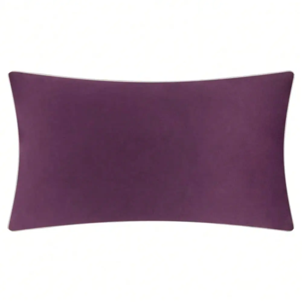 Luxury Decorative Accent Throw Pillowcase Soft Cushion Cover For Sofa Couch Bed Living Room 14 X 24 Inches Eggplant,24inchx14in
Luxury Decorative Accent Throw Pillowcase Soft Cushion Cover For Sofa Couch Bed Living Room 14 X 24 Inches Eggplant,24inchx14in