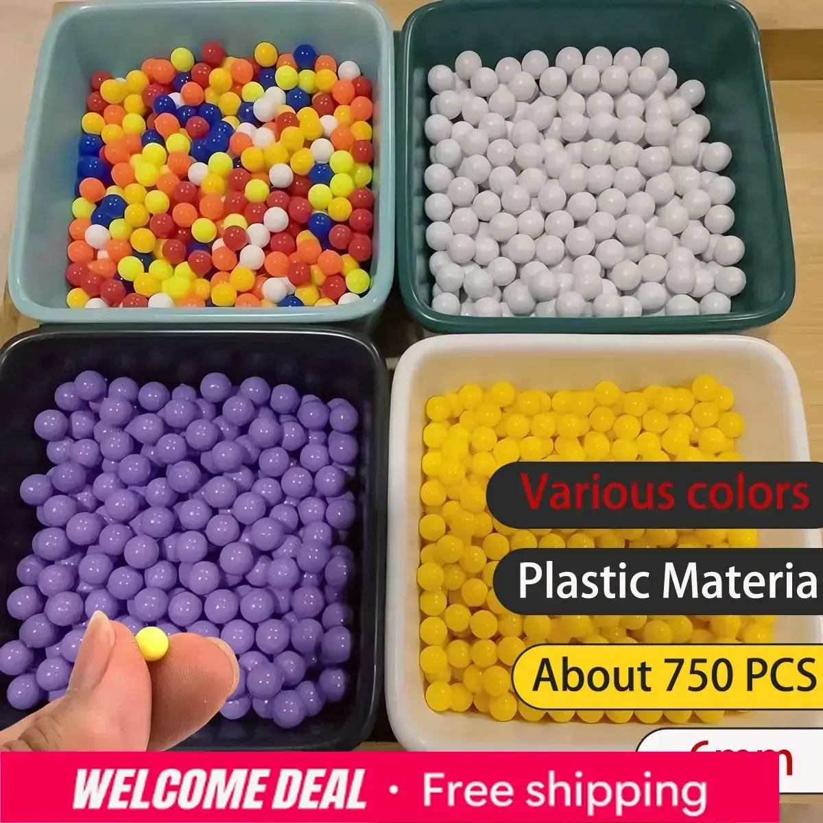 2028 2026 750PCS Standard 6MM Paintball Bullets Toy Security Plastic Ball BB Balls For Shooting YoysNEW
2028 2026 750PCS Standard 6MM Paintball Bullets Toy Security Plastic Ball BB Balls For Shooting YoysNEW
