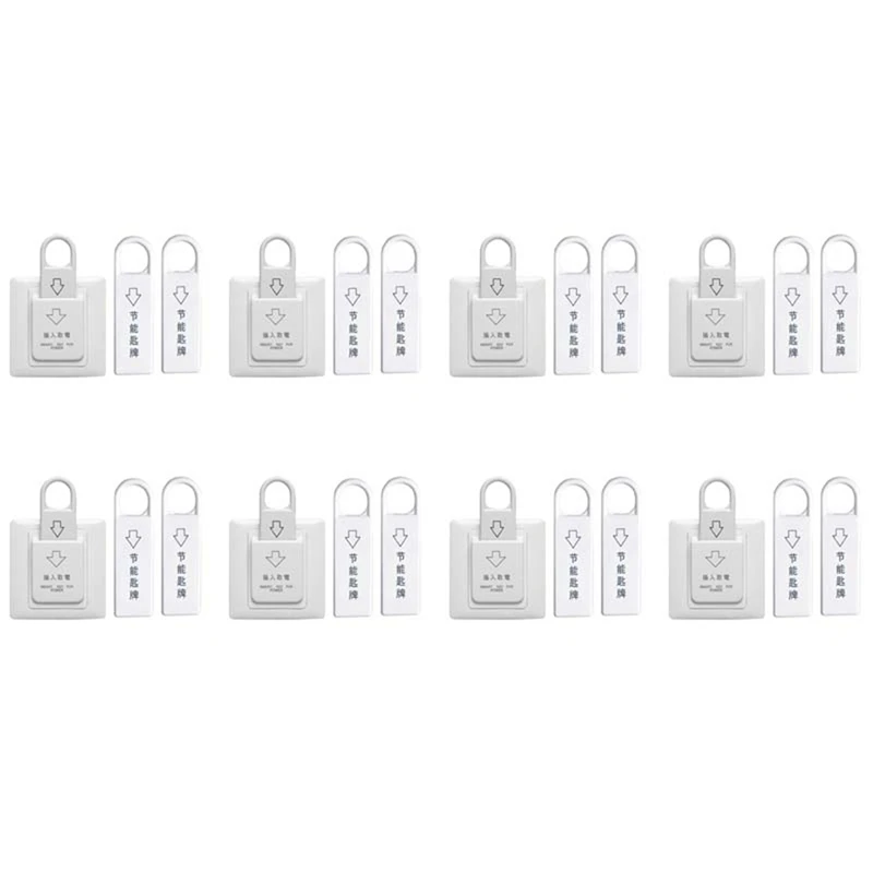 8X High Grade Hotel Magnetic Card Switch Energy Saving Switch Insert Key For Power With 3 Card
8X High Grade Hotel Magnetic Card Switch Energy Saving Switch Insert Key For Power With 3 Card