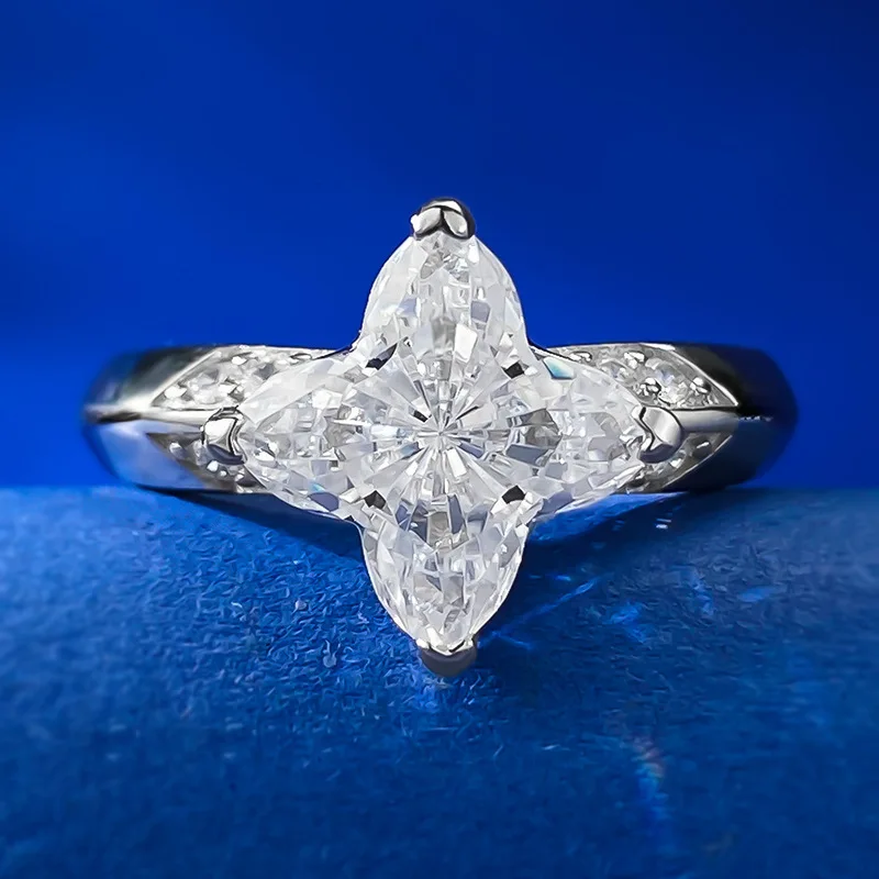 925 Silver Quadrangle Irregular High Carbon Diamond Ring for Women's S 925 Silver Hand Jewelry Wholesale in Europe and America
925 Silver Quadrangle Irregular High Carbon Diamond Ring for Women's S 925 Silver Hand Jewelry Wholesale in Europe and America