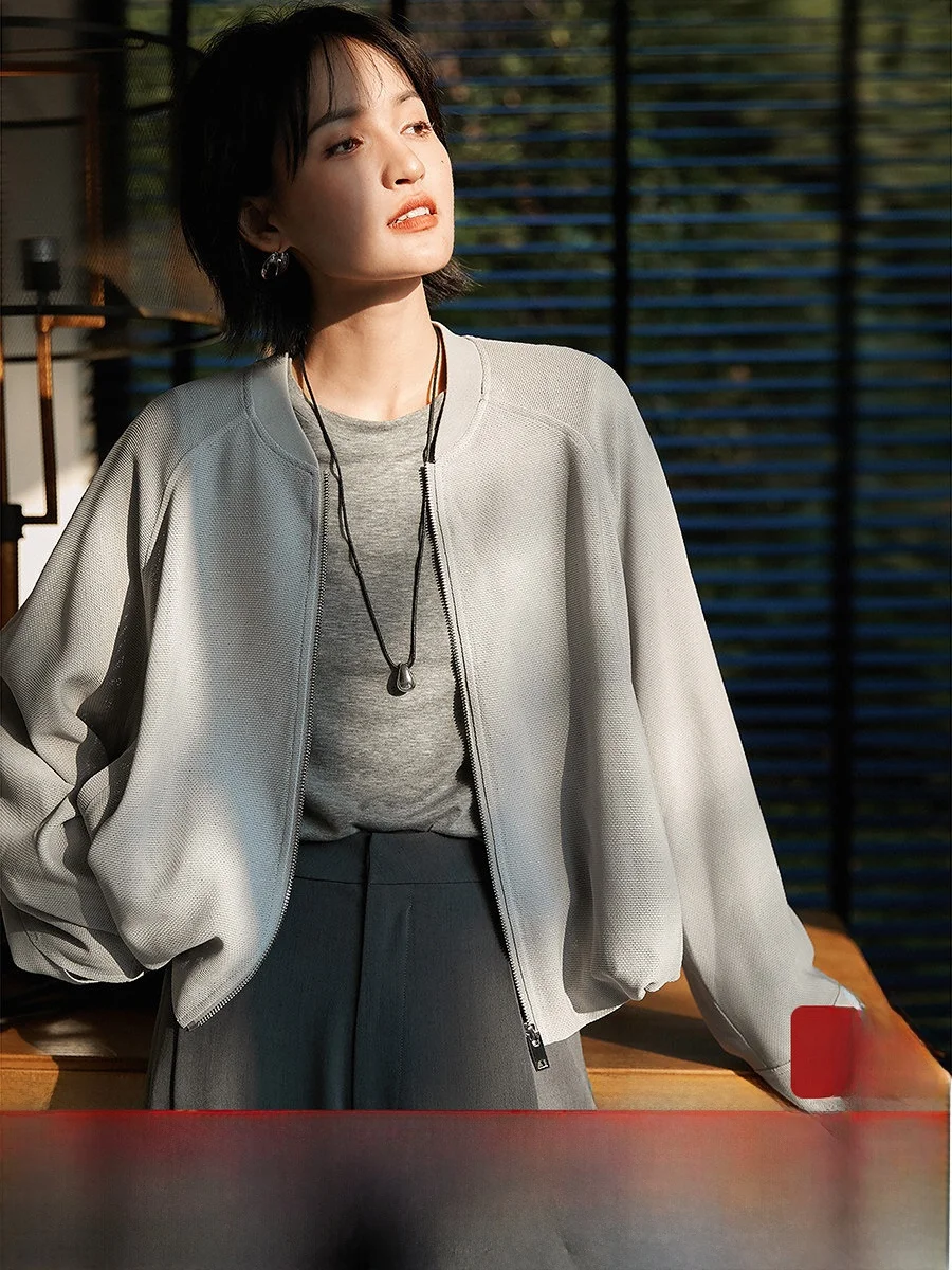 Casual Sle ort Baseball Collar Jaet Heavy Embroidery Proc Women's Faion Outerwear New Arrival Polyester Fiber
Casual Sle ort Baseball Collar Jaet Heavy Embroidery Proc Women's Faion Outerwear New Arrival Polyester Fiber