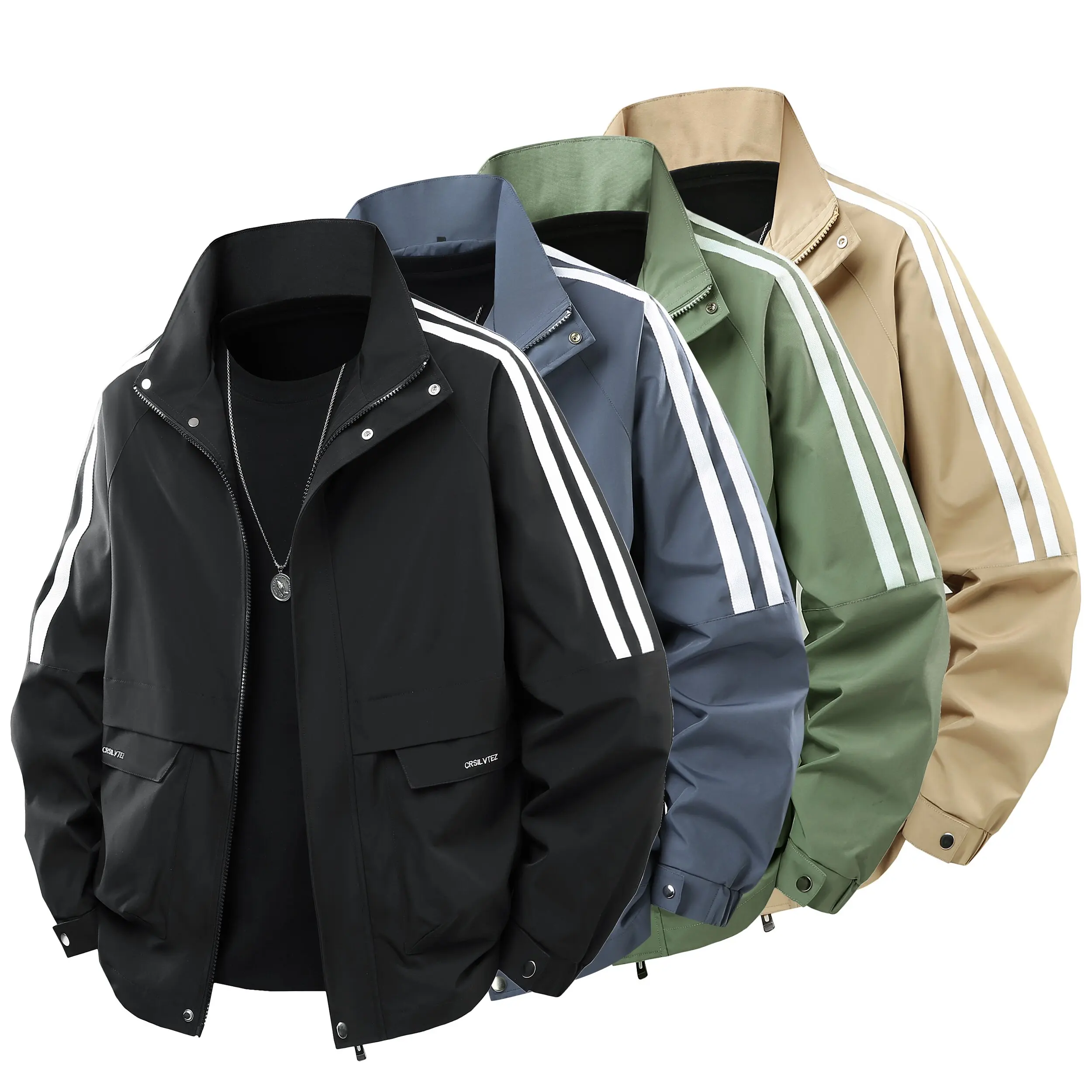 Autumn and Spring New Fashion Trend Outdoor Sports Loose Plus Size Jacket Men's Casual Comfortable High Quality Outerwear M-5XL
Autumn and Spring New Fashion Trend Outdoor Sports Loose Plus Size Jacket Men's Casual Comfortable High Quality Outerwear M-5XL