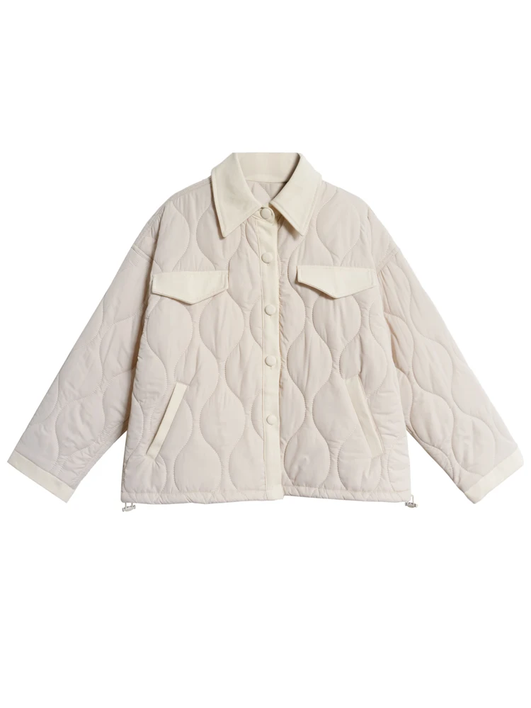 2022 New Winter Thick Cotton Padded Coats Women Single-breasted Female Parkas Lapel Female Jackets
2022 New Winter Thick Cotton Padded Coats Women Single-breasted Female Parkas Lapel Female Jackets
