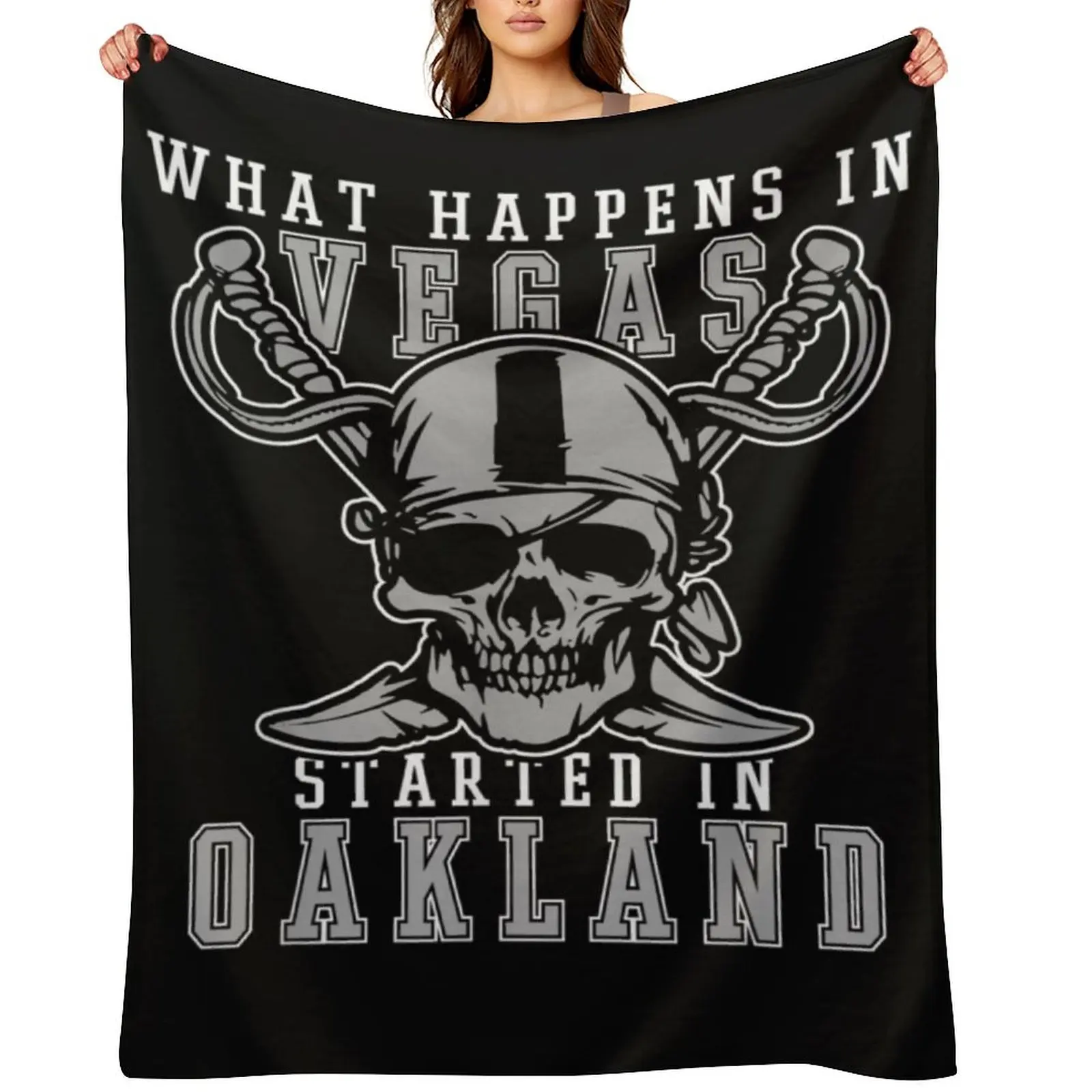 What Happens In Vegas Started In Oakland Football Raider T-Shirt Throw Blanket manga Decorative Sofas for winter Hairy Blankets
What Happens In Vegas Started In Oakland Football Raider T-Shirt Throw Blanket manga Decorative Sofas for winter Hairy Blankets