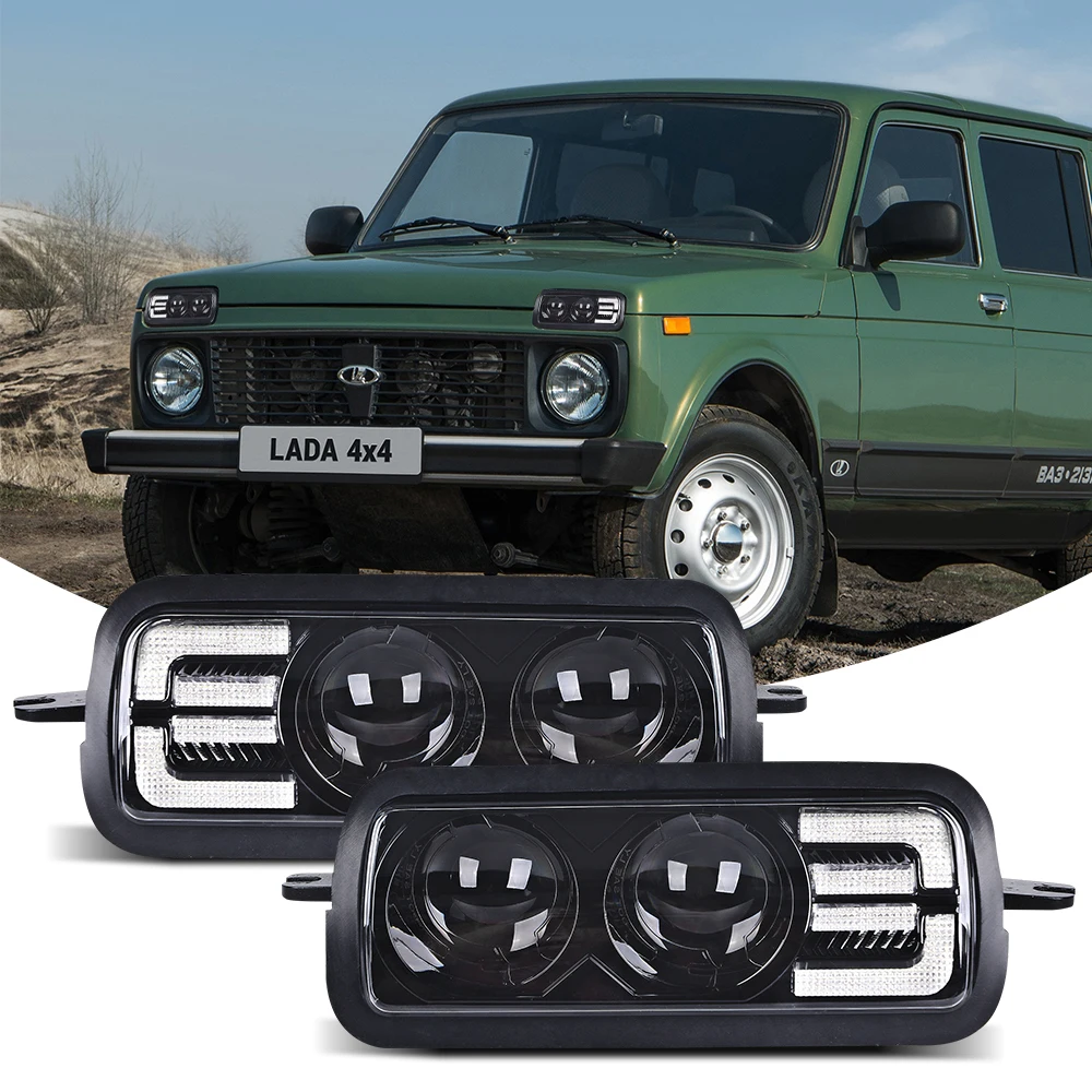 Led Running lights For Cars 12v Led lights Lada Niva 4x4 Headlight Projectors Free Shipping Items DRL Turn Signal Lamp Assembly
Led Running lights For Cars 12v Led lights Lada Niva 4x4 Headlight Projectors Free Shipping Items DRL Turn Signal Lamp Assembly