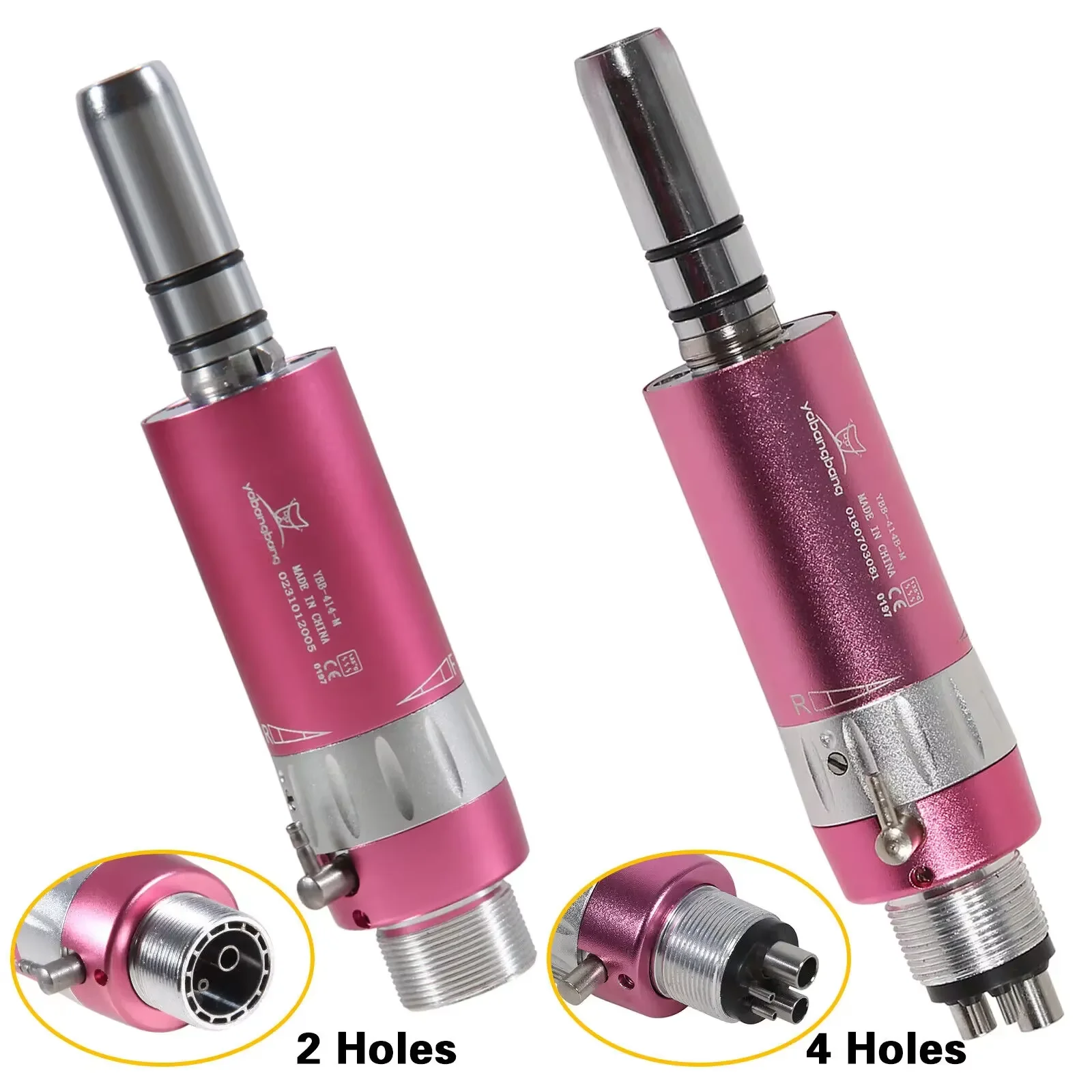NSK Style Dental Slow Low Speed External Single Spray Air Motor Handpiece E-type 2/4 holes Pink Color
NSK Style Dental Slow Low Speed External Single Spray Air Motor Handpiece E-type 2/4 holes Pink Color