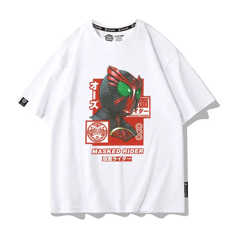 Kamen Rider Anime Collaboration Short Sleeve T-Shirt for Men, Summer Half Sleeve, Zi-O, Kio, Cho-Ki Memorial Merchandise
Kamen Rider Anime Collaboration Short Sleeve T-Shirt for Men, Summer Half Sleeve, Zi-O, Kio, Cho-Ki Memorial Merchandise