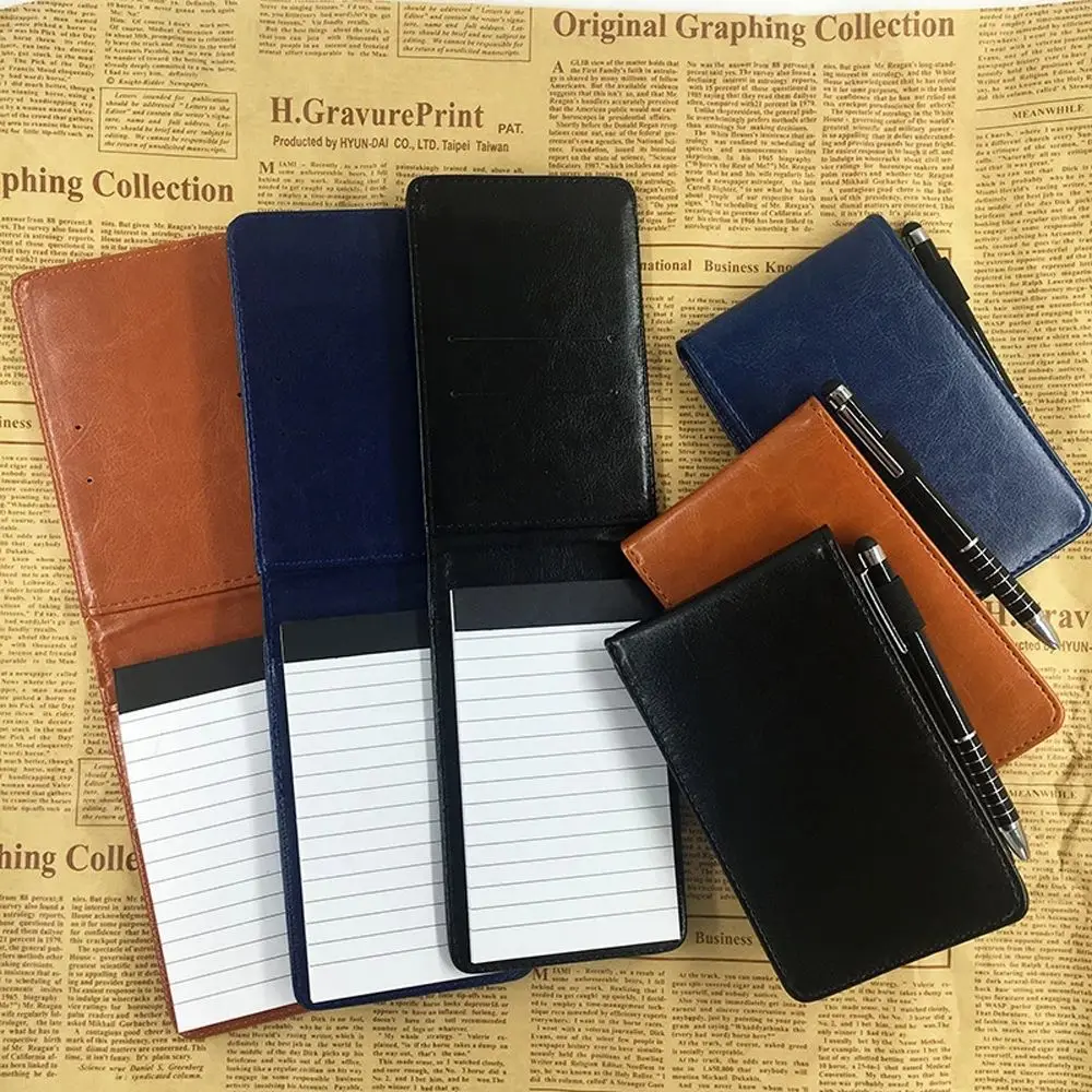 A7 Notebook Small Notepad Note Book Leather Cover Business Diary Memos Office School Stationery Multifunction Pocket Planner
A7 Notebook Small Notepad Note Book Leather Cover Business Diary Memos Office School Stationery Multifunction Pocket Planner