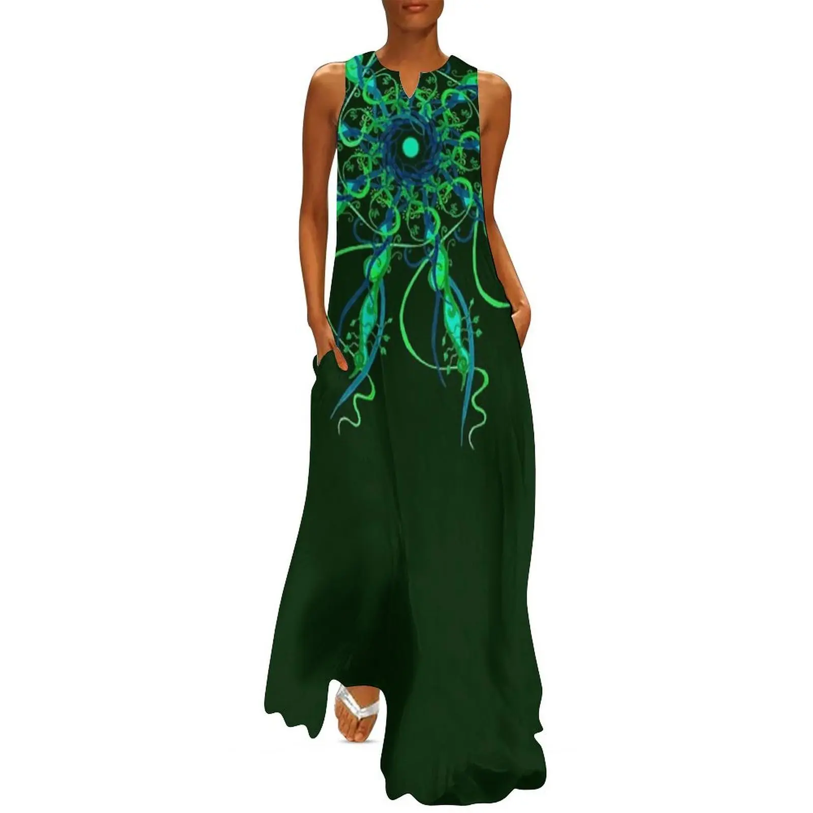 Wild Flower Vines Long Dress dresses for womens dresses official occasions wedding parties women
Wild Flower Vines Long Dress dresses for womens dresses official occasions wedding parties women