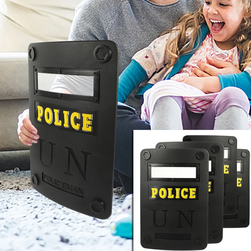 4 Pcs Police Shield Toys The Simulation Policeman Prop Dark Grey Plastic Role Playing Toddler Policeman Cosplay Accessories Miss
4 Pcs Police Shield Toys The Simulation Policeman Prop Dark Grey Plastic Role Playing Toddler Policeman Cosplay Accessories Miss